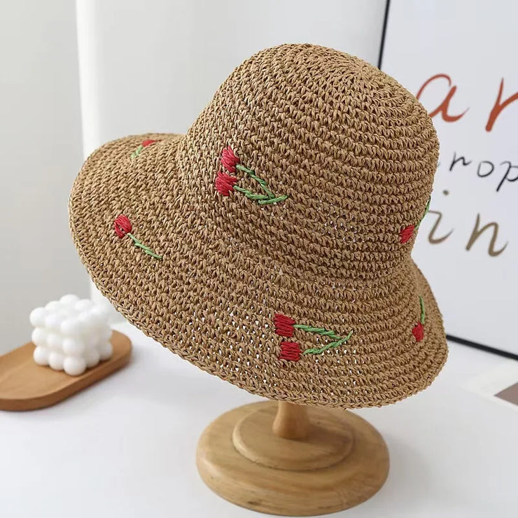 Sun-Kissed Crochet & Straw Hat Collection