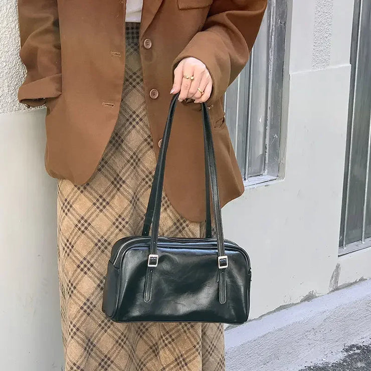 Luna Soft Gloss Pillow Shoulder Bag