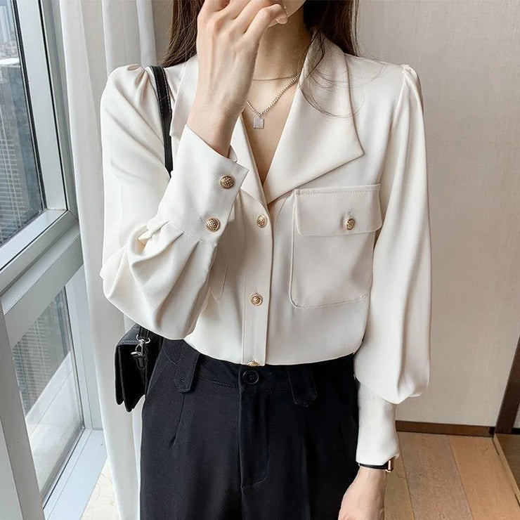 Valencia Pocket Detail Blouse
