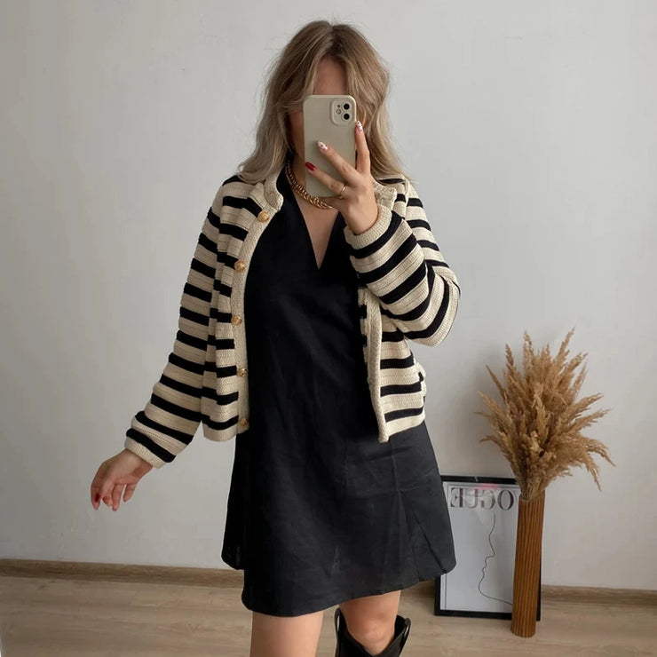 Tuscany Sun Linen Mini Dress