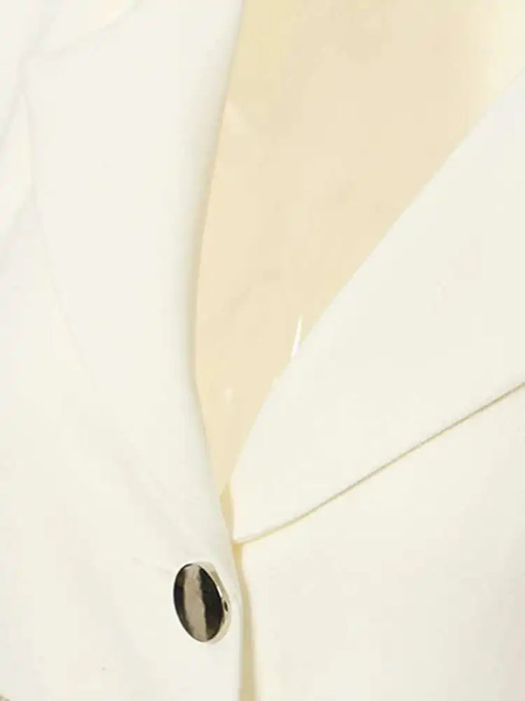 Riviera Tweed-Belted Blazer