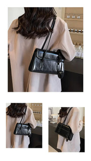 New High Sense Women Versatile Autumn and Winter Portable Shoulder Bag