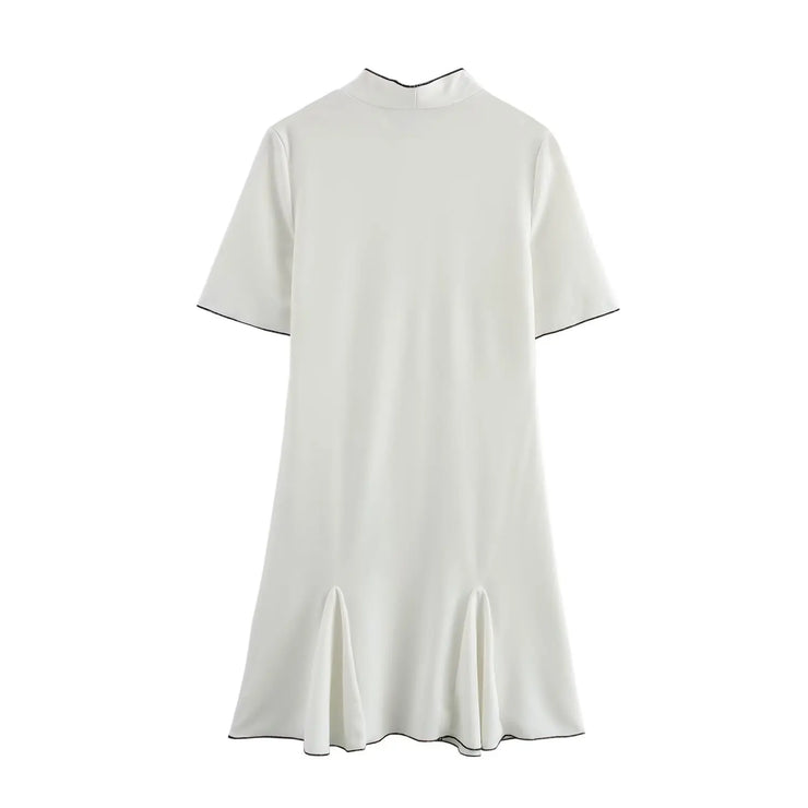 Mod Pocket Flare Mini Dress