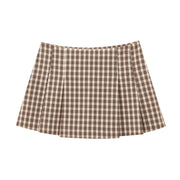 Heritage Checkered Vest & Skirt Co-Ord Set
