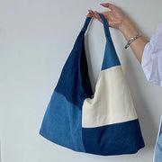 Harbor Patch Denim Hobo Tote