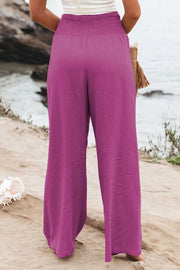 Coastal Breeze High-Waist Lounge Pants
