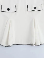 Mod Pocket Flare Mini Dress