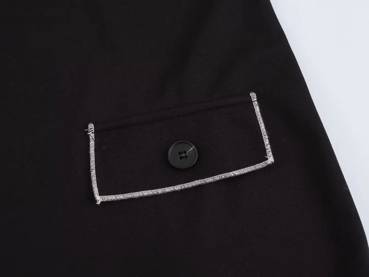 Mod Pocket Flare Mini Dress