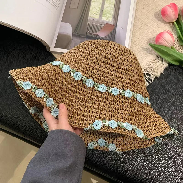 Sun-Kissed Crochet & Straw Hat Collection